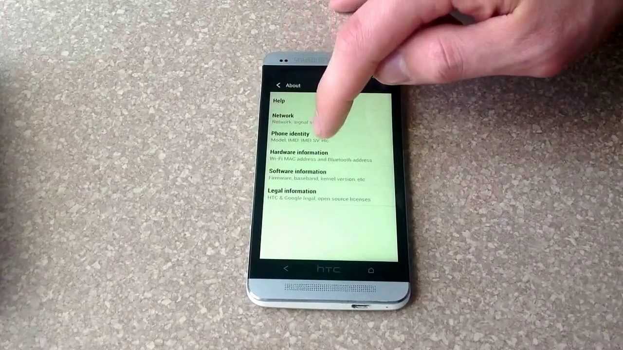 Htc One Serial Number